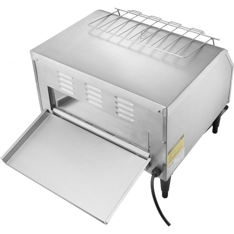 Commercial Conveyor Toaster, 450 Slices/Hour Conveyor Belt Toaster