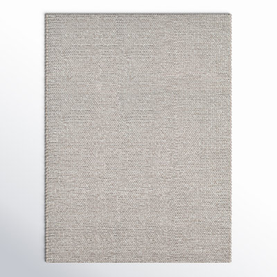 Ithaca Light Gray Ivory Hand-Woven Rug