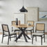 Adaora 4 - Person Cross Legs Dining Set