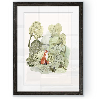 " Fox Glen I " by Paul Cezanne Acrylic Painting