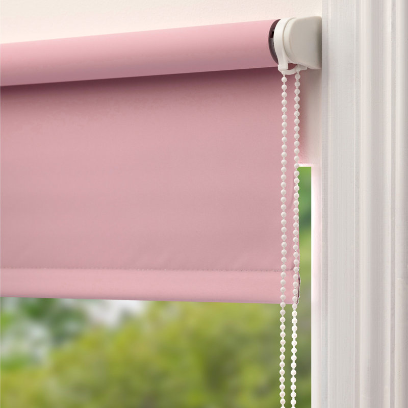 Roller Shade, 60cm W x 160cm L, Pink