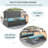 2-In-1 Convertible Picnic Upholstered Bench Table-2022976596
