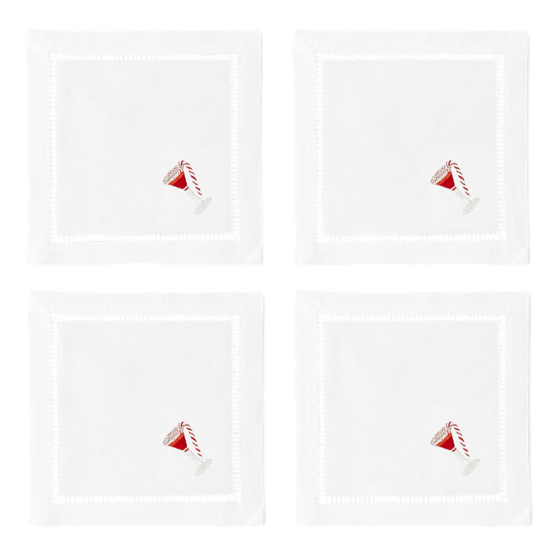 Peppermint Martini Cocktail Napkins