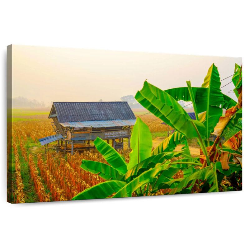 Alvord, vie à la campagne en Thaïlande, H 34 po x l 51 po