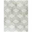 Tapis géométrique ivoire / sauge Arrietty-1860013881
