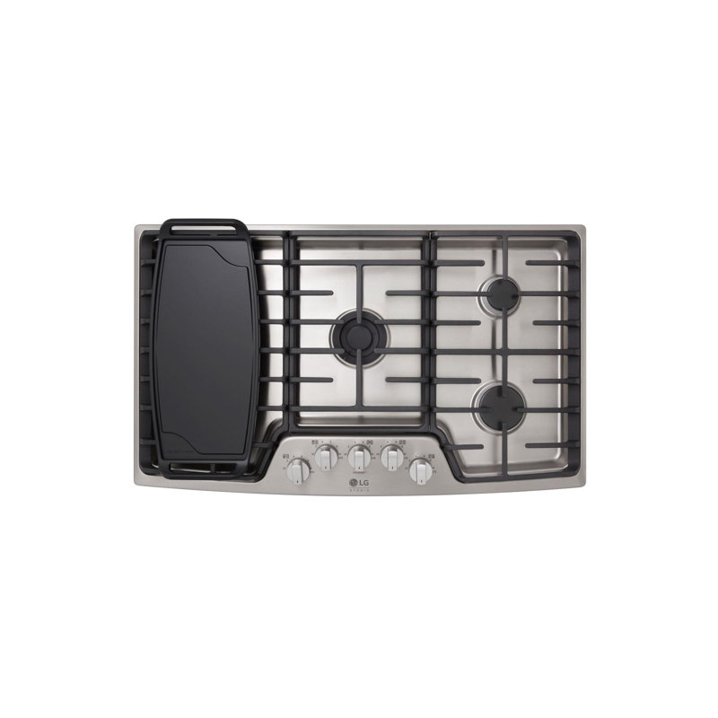 36" Natural Gas Cooktop with 5 Burners