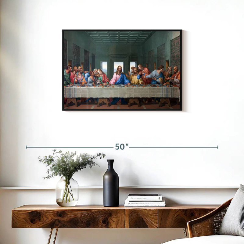 Adella The Last Supper, 21" H x 31" W