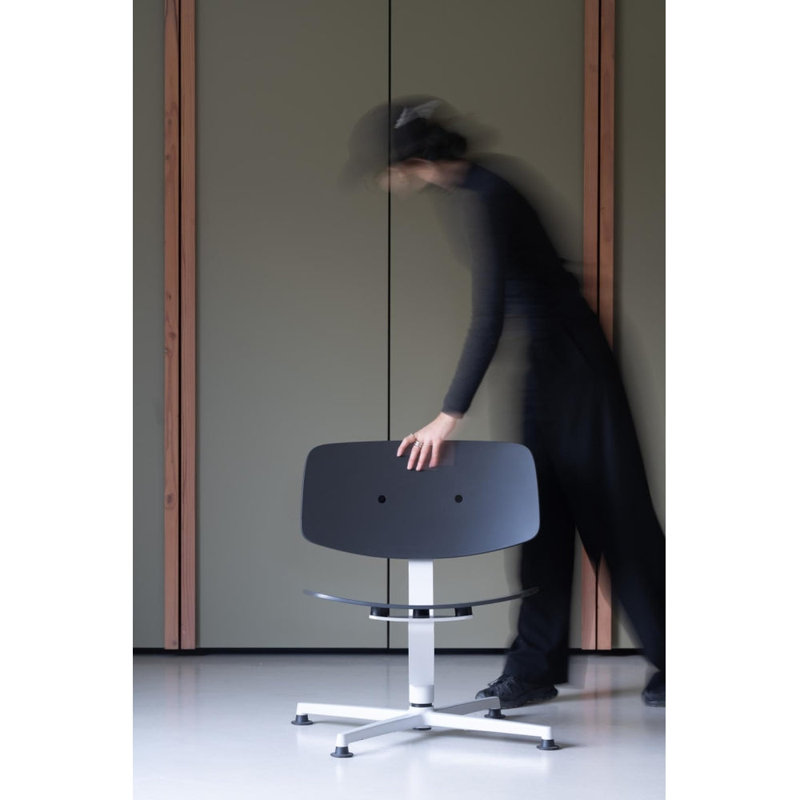 Arba Side Chair, White/Dark Green