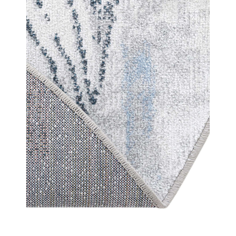 Lamm Floral Indoor Rug, Round 3'3"