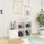 4 Pair Solid Wood Shoe Rack-1922450398