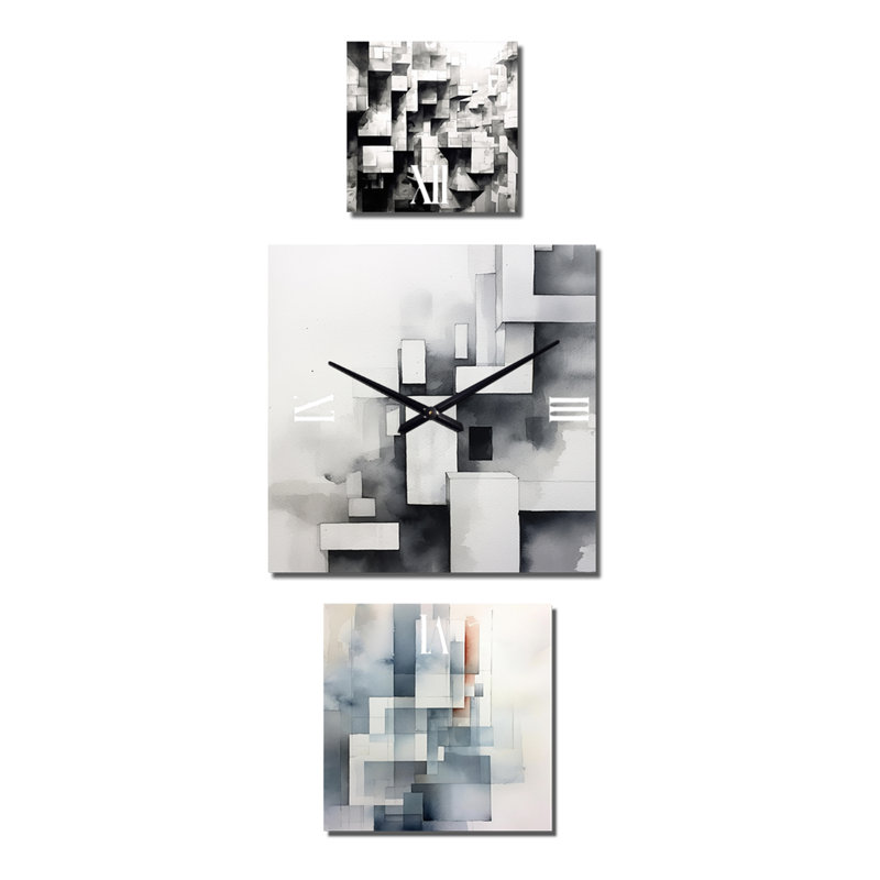 Makailynn Metal Wall Clock
