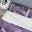Ensemble de housse de couette mauve Midcentury Triangle-109174712