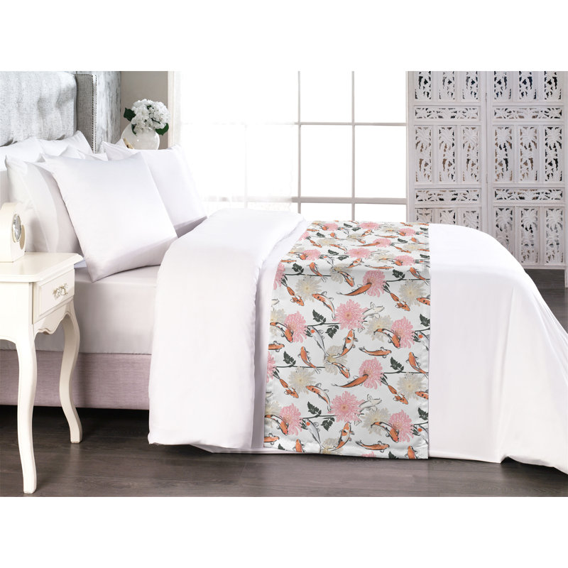 Foulard de lit japonais Ambesonne, Très grand lit