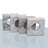 Marble Napkin Rings, Golden Wheat Pattern, Set Of 4, Natural Stone Table Decor