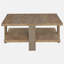 Ensemble de 3 tables basses et tables de bout Runnion Mango Brown
