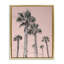 Cadre flottant Palm Up, ciel rose, design par Natalie Carpentieri-2079978683-2079978820