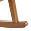 Chaise berçante rembourrée à haut dossier 39,37 po