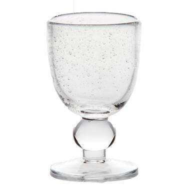 Abigails Bubble 4 - Piece 8oz. Glass Drinking Glass Glassware Set