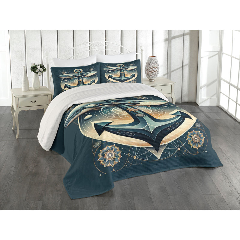 Polyester Coverlet, King Coverlet + 2 Standard Shams