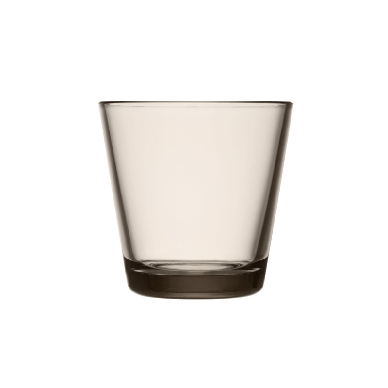 Littala Kartio Drinking Glass, Linen, 6.76 oz.