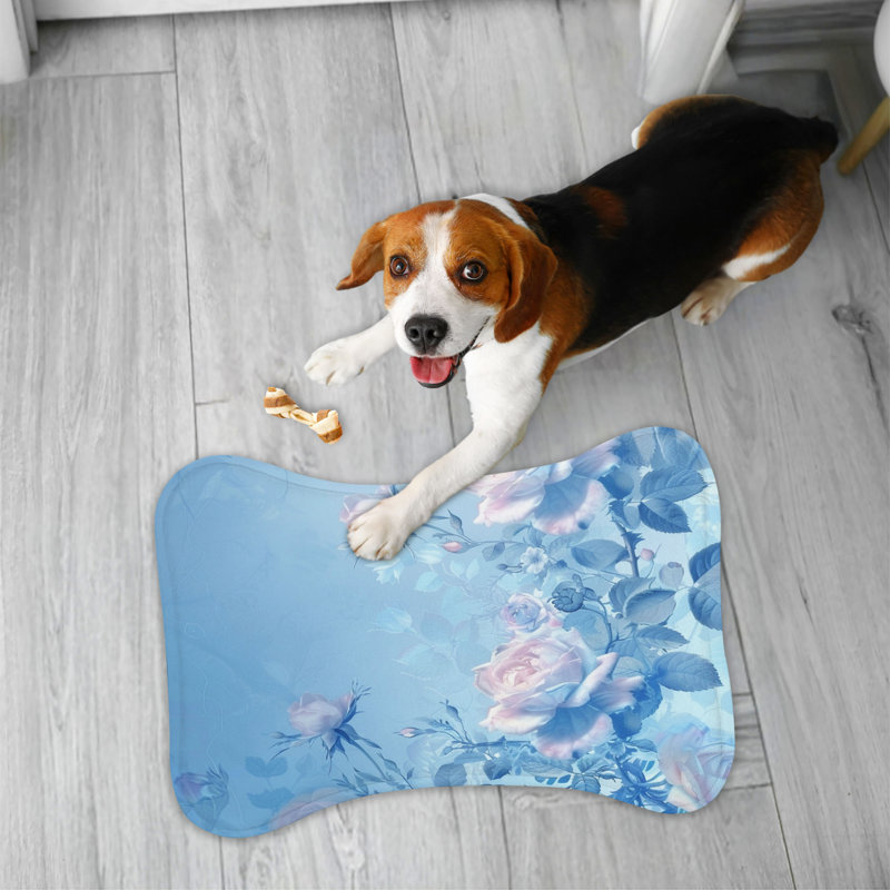 Tapis rétro en forme d'os - 1 pièce