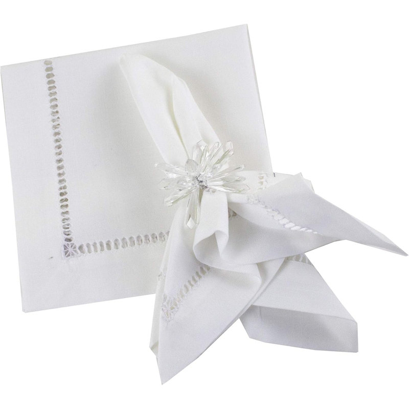 Ensemble de 4 serviettes de table classiques en tissu 18 "x 18"