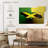 Jamaican Island Flag Canvas Print-1171313126