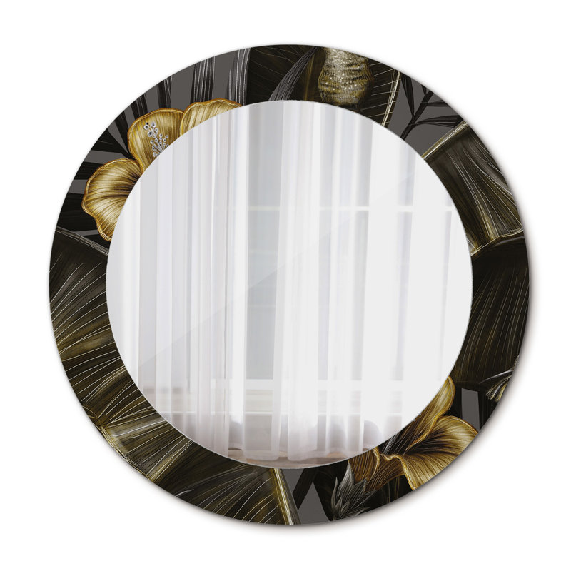 Huldar Glass Flat Wall Mirror