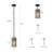 Shoshoni 4.5" W 1-Light Mini Pendant
