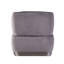 Fauteuil d'appoint antique ardoise et gris