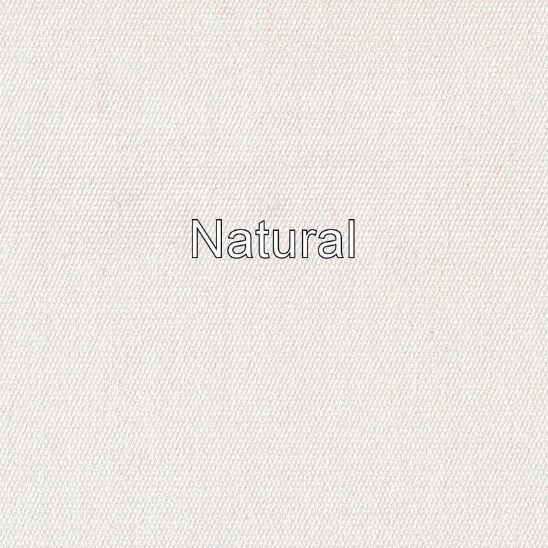 Repose-pieds d'extérieur avec coussin Lowery, Toile Sunbrella® naturel, Naturel