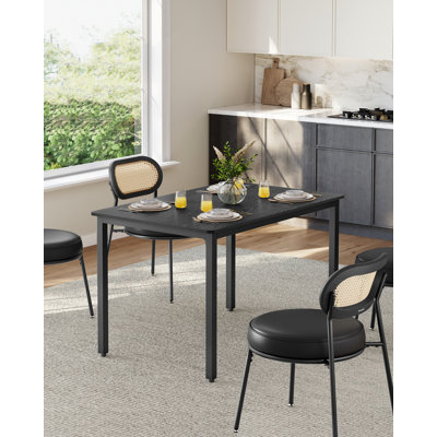 Adrey Metal Base Dining Table