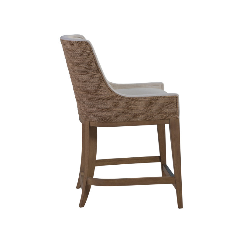 Simpatico Woven Back Stool,  Counter Stool (24.5" Seat Height)