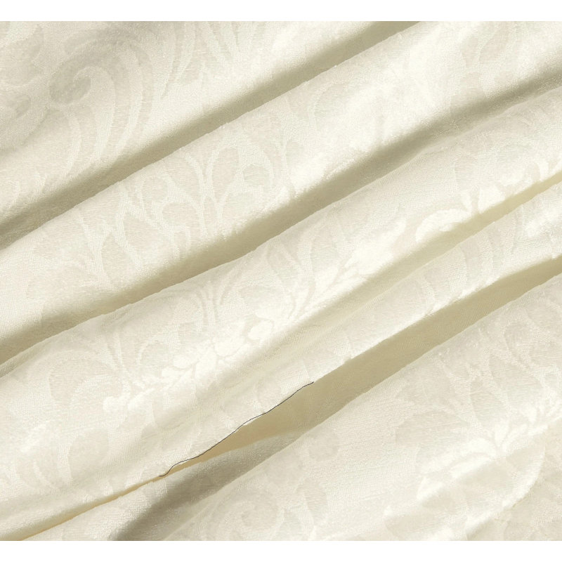Microfiber / Polyester Bedspread with Pillow Shams, Super King, Cream