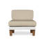 Catalina Outdoor Teak Lounge Chair-502431828-502431838