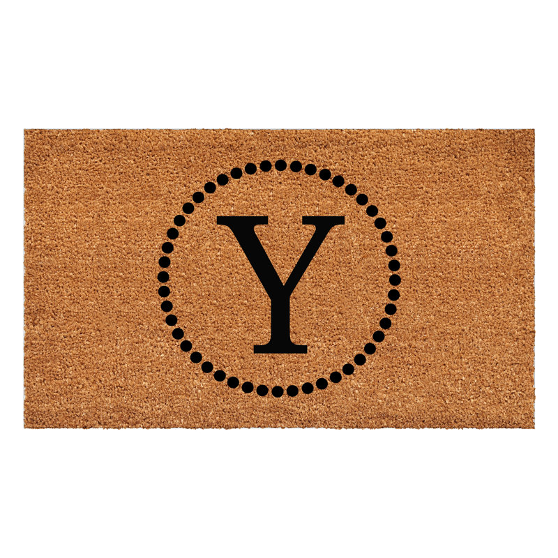 Honaye Non-Slip Doormat, 24" W x 36" L, Y