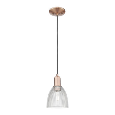 Arcadia - Candor - 1 Light 5" Cord Hung Mini Pendant