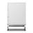 Pangea Home Modern 3-Drawer Dresser / Sideboard Buffet – Contemporary Storage Cabinet with Sleek Steel Base – Available in White High Gloss Finish-1207428910
