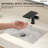 Single Hole Bathroom Faucet, Single-Handle Waterfall Sink Faucet with Drain Assembly-127359493