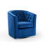 Fauteuil pivotant en velours Performance Prospect-1574749163
