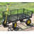 BIG  Wagon Cart Garden Cart Trucks Make It Easier To Transport Firewood Yellow+Black Maximum Static Load Is 880 Lbs.