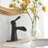 Single-Hole Single-handle Bathroom Faucet with Drain Assembly-70765947