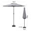 Aaroon 300cm Tilt Market Parasol-57368141