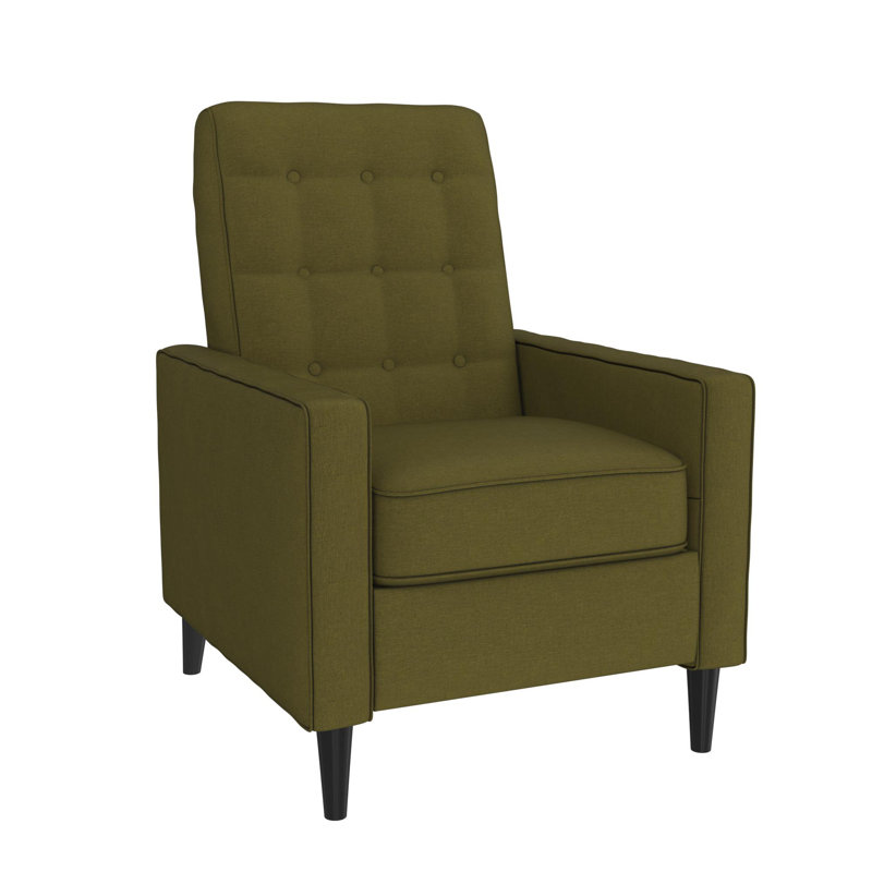 Micah Standard Recliner, Olive Green