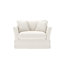 Chaise et demi rembourrée Shelby