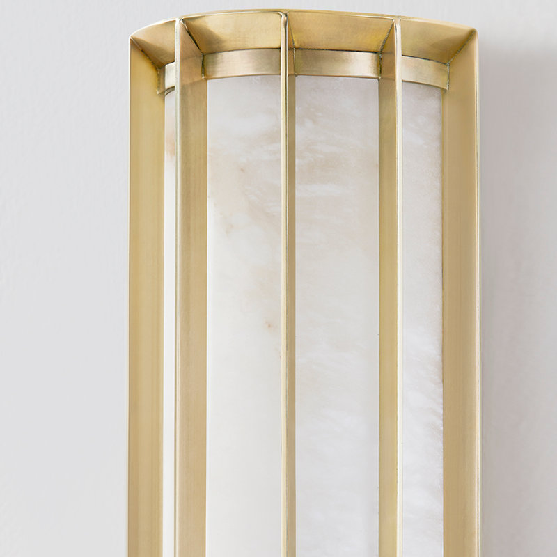 LEDA Wall Sconce, 7" H x 7" W x 18" D