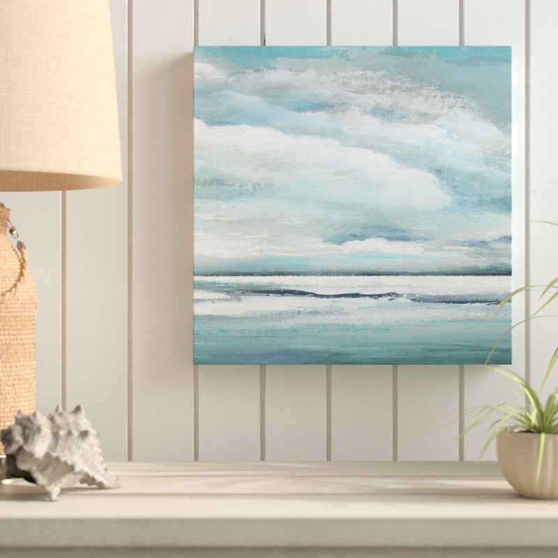 «Billowing Clouds II» - reproduction d'art, Toile tendue, H 16 po x l 16 po x P 1,5 po