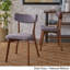 Chaise de salle à manger rembourrée Hoopes-643441671-643441666