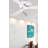 Flower Design Crystal Faceted Ceiling Fan Pull Chains-42482481