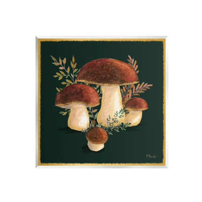 Axe-112-Champignons sur bois par Paul Brent